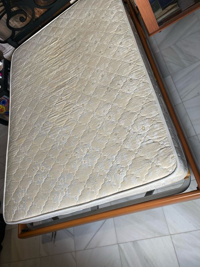 Colchón matrimonio desenfundable lavable