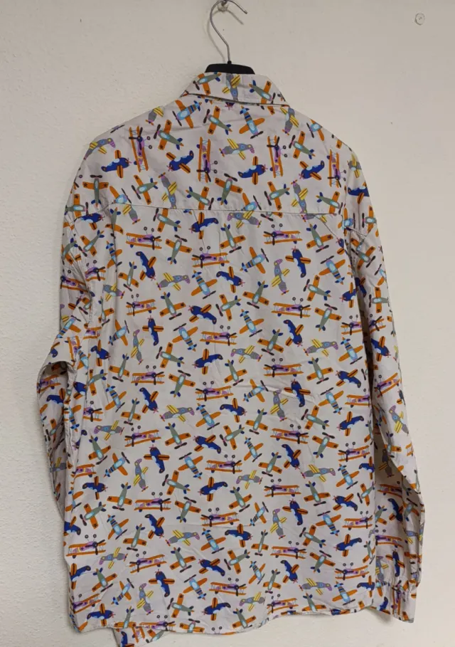 Camisa Mumy Room Estampado Aviones