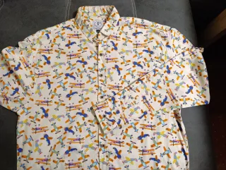 Camisa Mumy Room Estampado Aviones