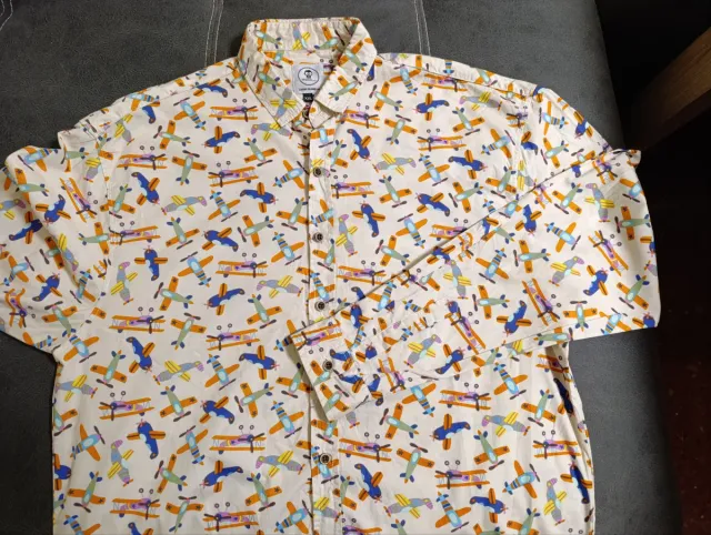 Camisa Mumy Room Estampado Aviones