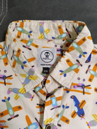 Camisa Mumy Room Estampado Aviones