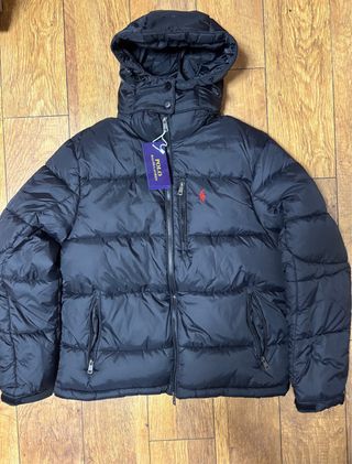 Abrigo Polo Ralph Lauren Gorham Negra Talla M