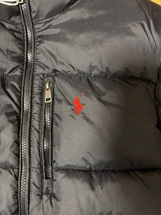 Abrigo Polo Ralph Lauren Gorham Negra Talla M