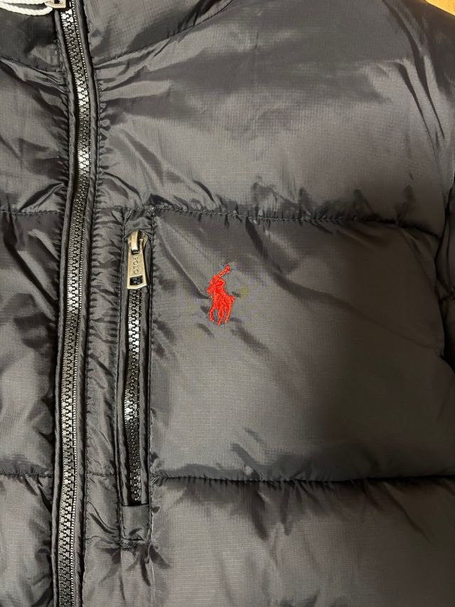 Abrigo Polo Ralph Lauren Gorham Negra Talla M