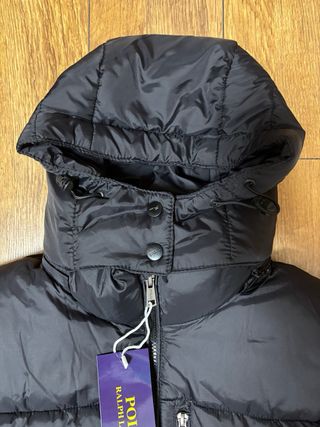 Abrigo Polo Ralph Lauren Gorham Negra Talla M