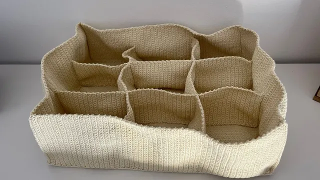 Organizadores de Cajones Ikea Beige Tela