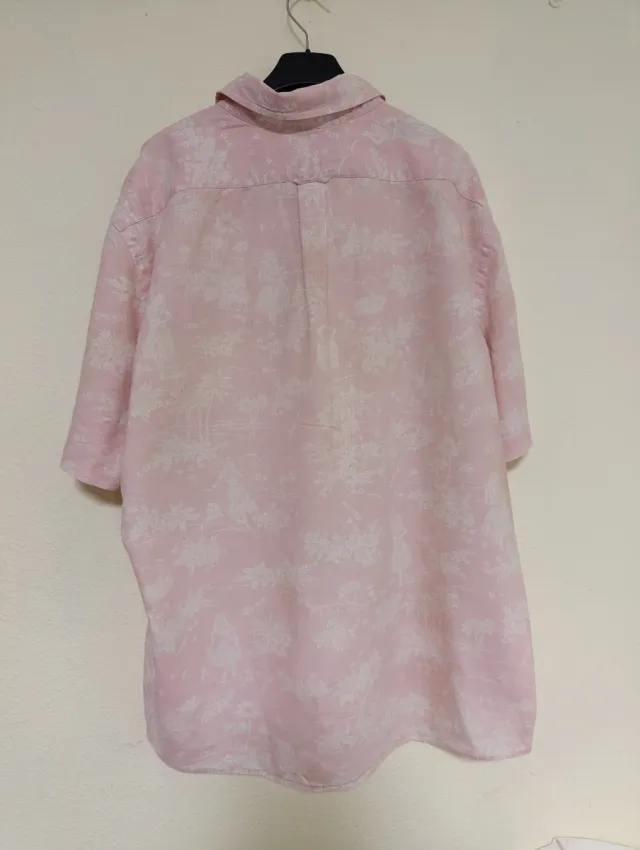 Camisa Ralph Lauren Rosa Estampada