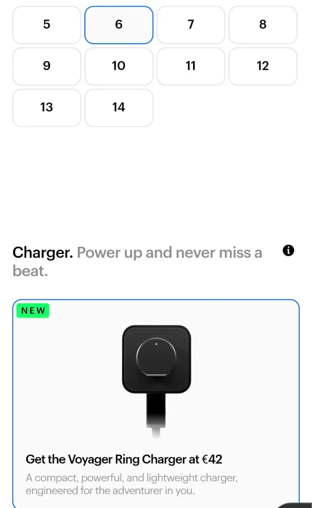 ULTRAHUMAN AIR S06 Anillo Inteligente Dorado