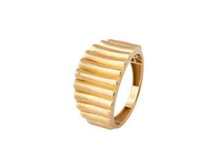 anillo oro 18k con circonita