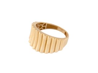 anillo oro 18k con circonita