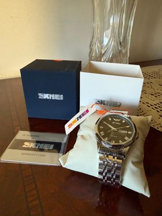 Orologio SKMEI Uomo Nero/Argento