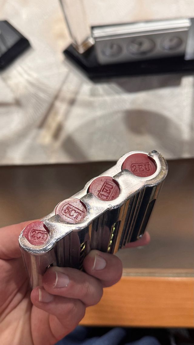 Porta monedas de euro