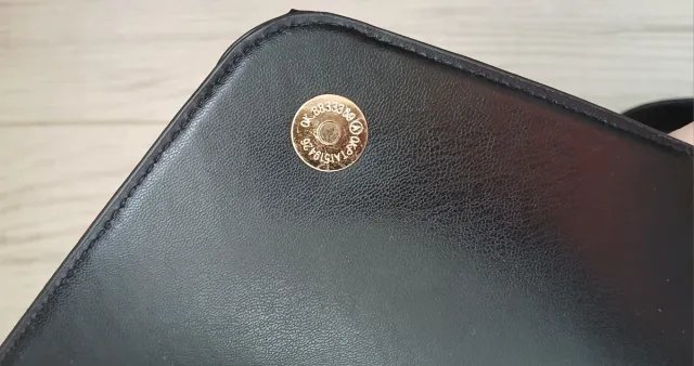 Bolso Georges Rech Negro y Rojo