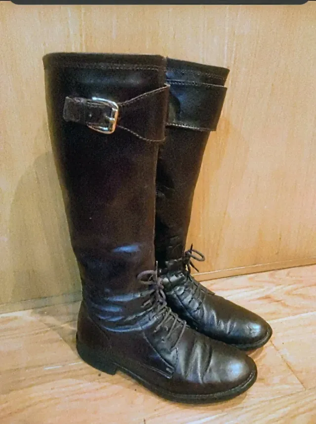 Botas piel macedonia talla 37