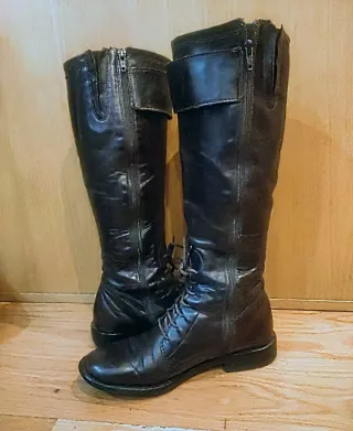 Botas piel macedonia talla 37