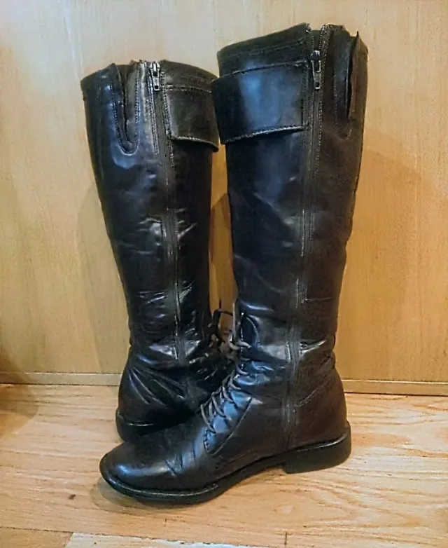 Botas piel macedonia talla 37