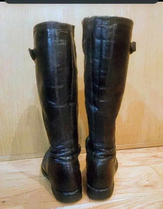 Botas piel macedonia talla 37