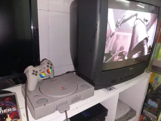 Consola PlayStation 1 Gris