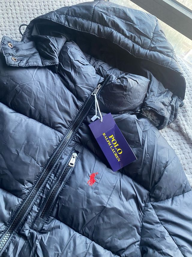 Chaqueta Polo Ralph Lauren Negra con Capucha