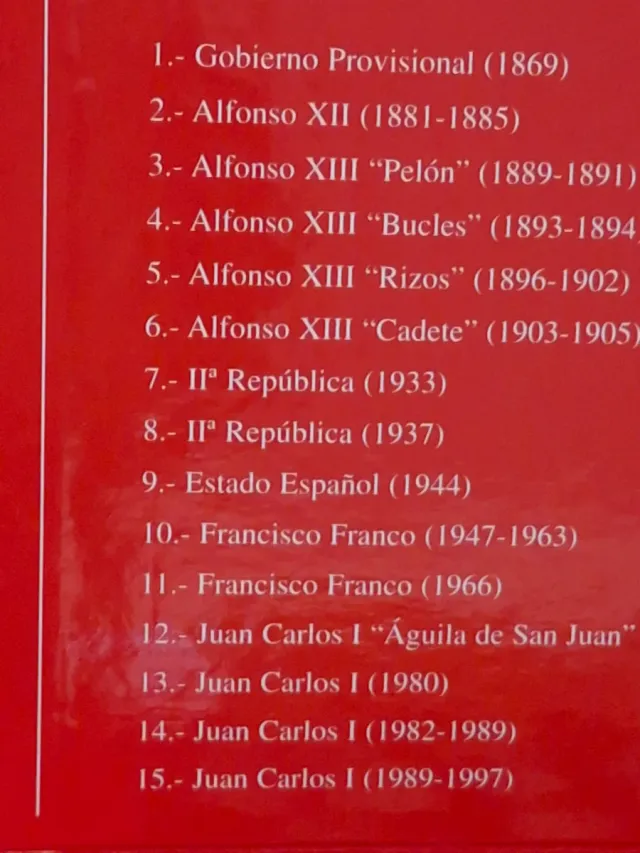 Historia de la Peseta - 15 Monedas Plata