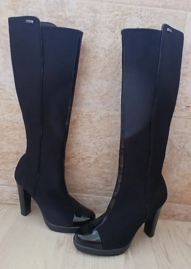 Botas altas Calvin Klein negras