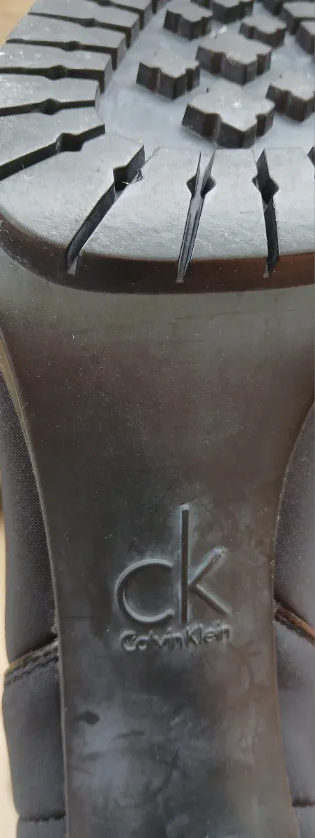 Botas altas Calvin Klein negras