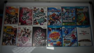 Pack Wii U completo + 4 controller + 20 giochi