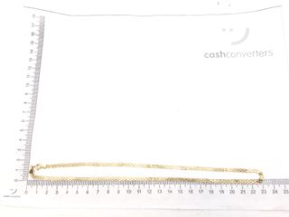 cadena oro 18k 20cm