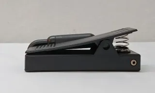 Lámpara de lectura negra vintage con pinza