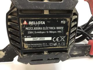 batidora de obra bellota m18
