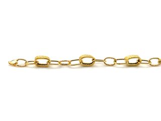 pulsera oro 18k con piedra