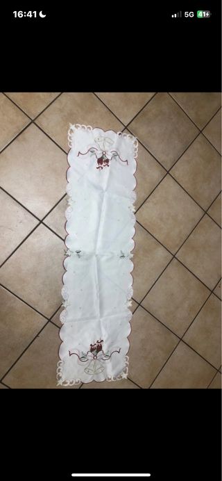 Striscia runner natalizia 130 cm