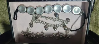 Lote de Plata 925 y Joyero
