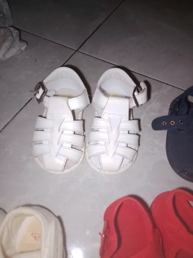 Lote Zapatos Bebé Niña talla 18