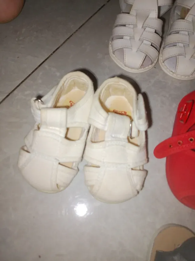 Lote Zapatos Bebé Niña talla 18