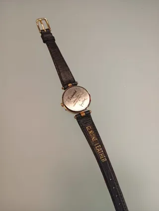 Reloj Jacques Farel Negro/Dorado