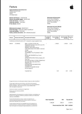 MacBook Air Apple Gris/Plata