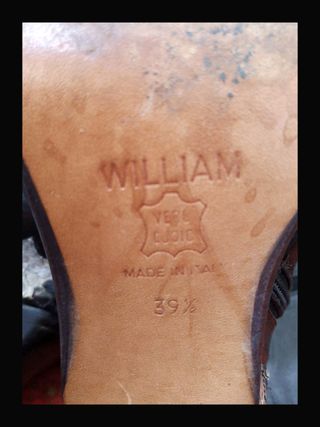 Stivali al ginocchio in pelle pitonata williams