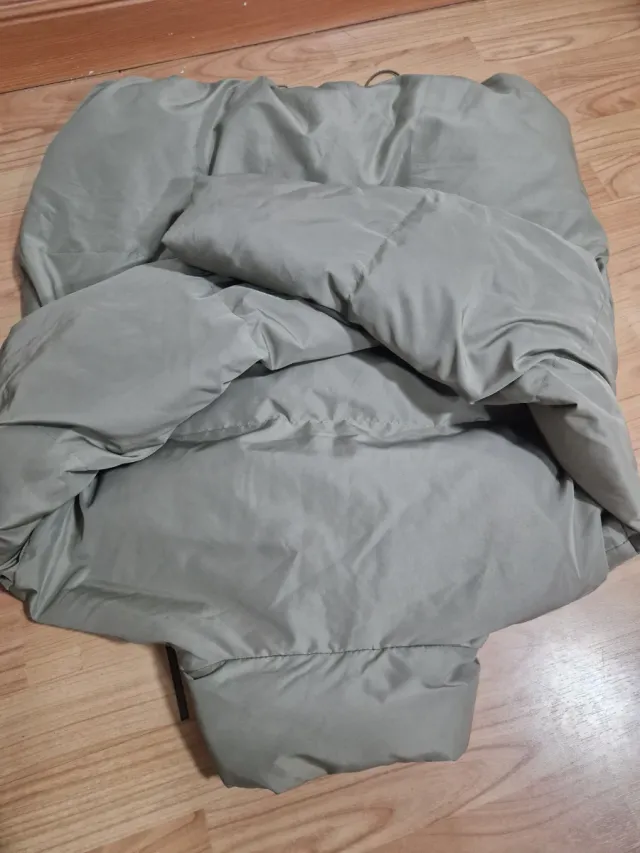 Abrigo Shein Talla S Mujer Verde Oliva