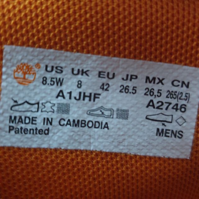 Timberland Radford 6 Scarponcini Tg 42