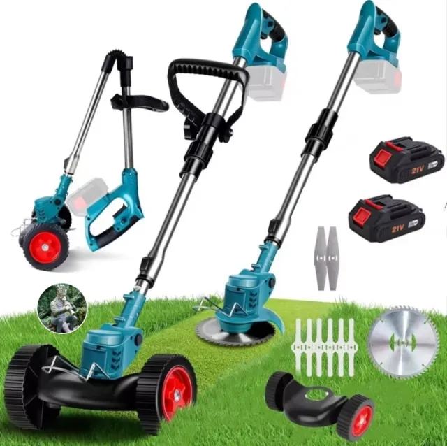 Tagliasiepi Ricaricabile Pieghevole con 2 Batterie