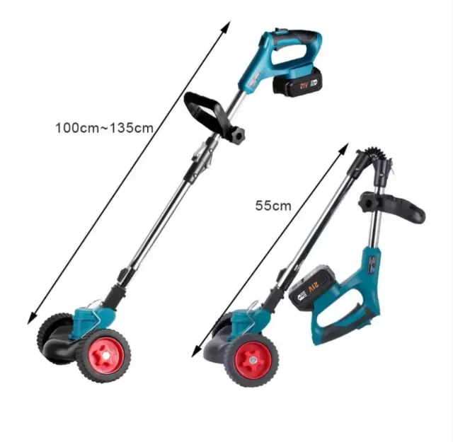 Tagliasiepi Ricaricabile Pieghevole con 2 Batterie