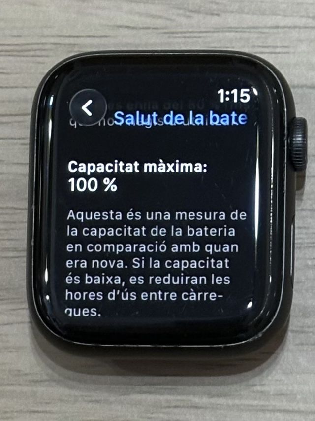 Apple Watch Series 6 GPS-LTE 44mm BATTERIA 100%