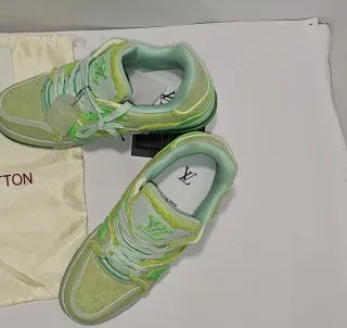 Tenis skate Louis Vuitton verde lima