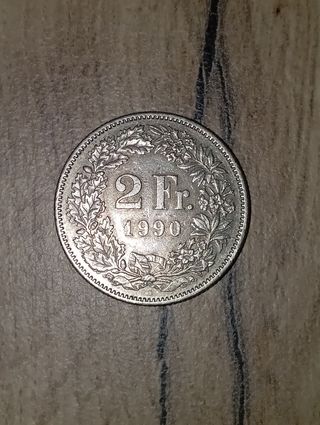2 Fr. Helvetia 1990