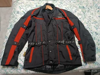 Chaqueta Moto FXT Talla XL Negra y Roja