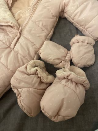 Buzo de bebé niña rosa talla de 3-6meses