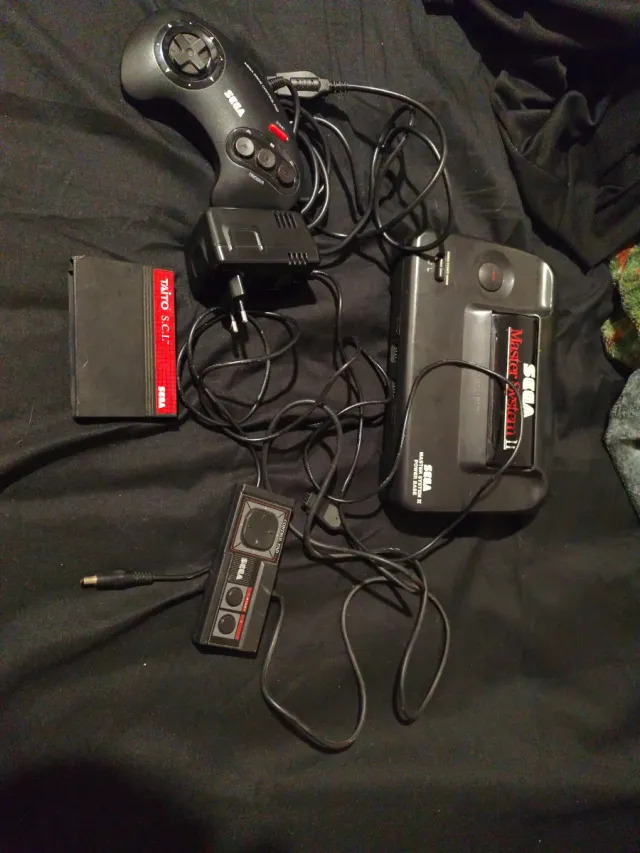 Console Sega Master System II Nera
