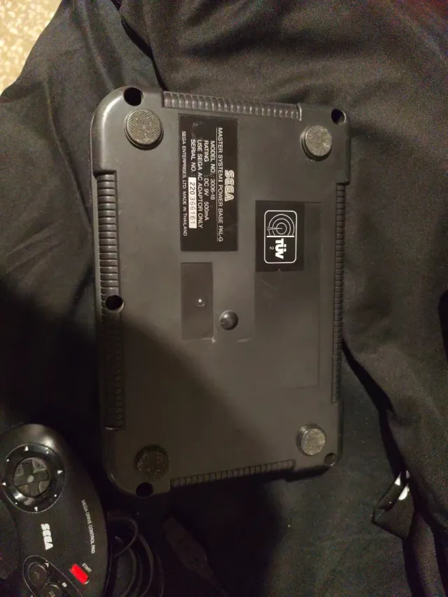 Console Sega Master System II Nera