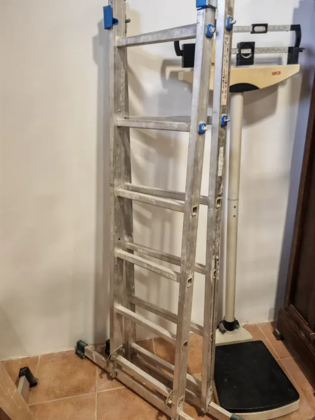 Escalera de aluminio